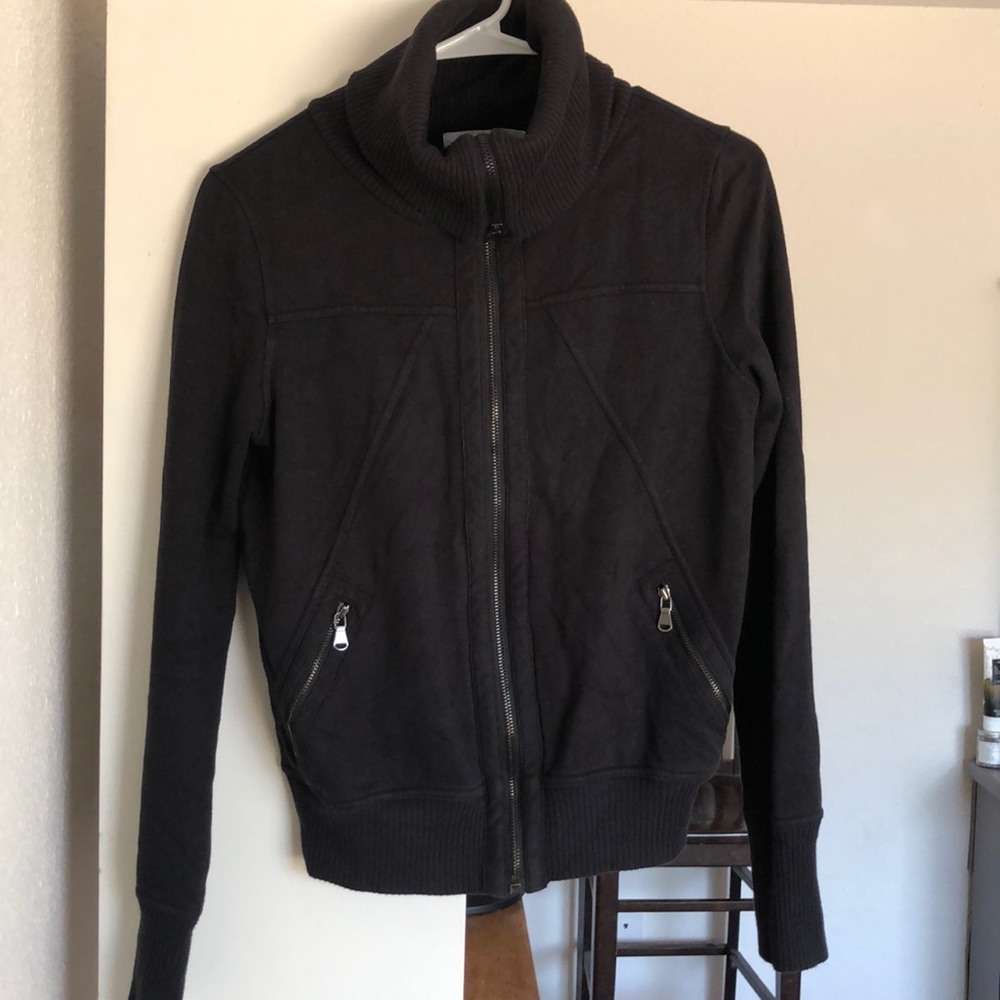 CALVIN KLEIN black turtleneck sweater